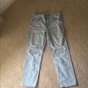 American Eagle Outfitters Light Wash Denim